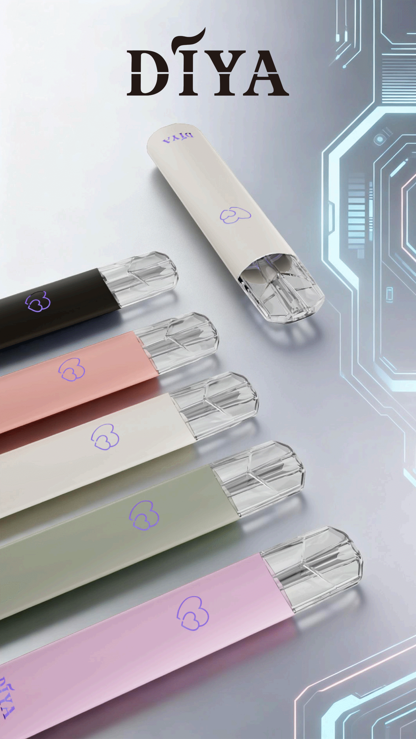 DIYA一代主機 叮啞電子煙一代煙桿 8W輸出功率 450mAh電池:圖片 2